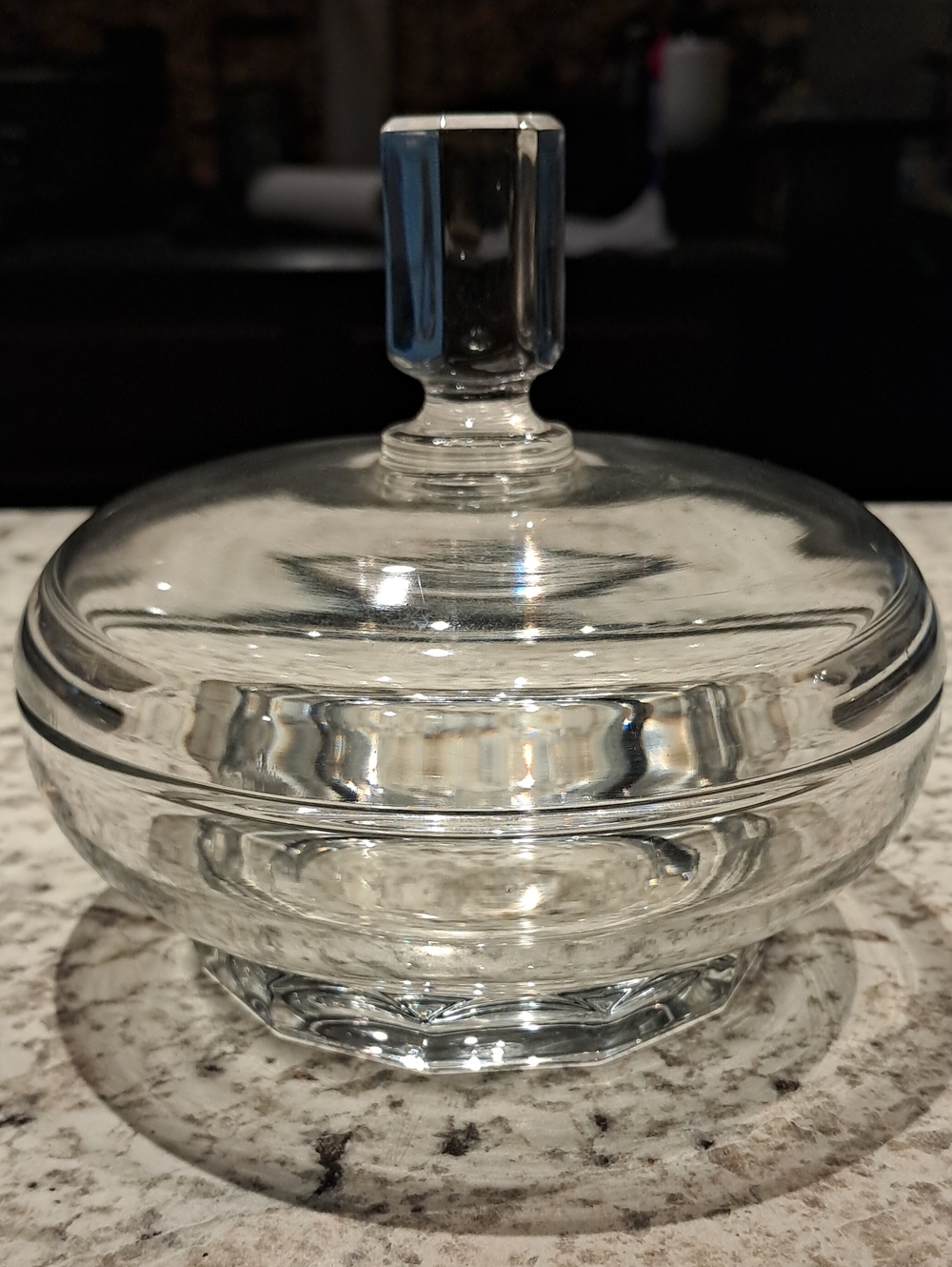 Vintage Lidded Candy Dish